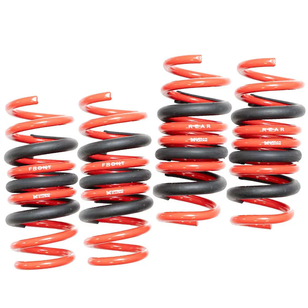 Megan 4Pcs Red Euro-Version Fonrt/Rear Lowering Springs Kit For Bmw 19+ X5 (G05) / 20+ X6 (G06) Awd/Rwd 1