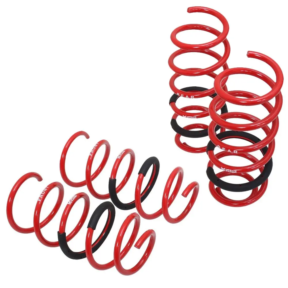 Megan Racing Red Euro-Version 4Pcs Coil Lowering Springs Kit For 14-20 Bmw I3 1