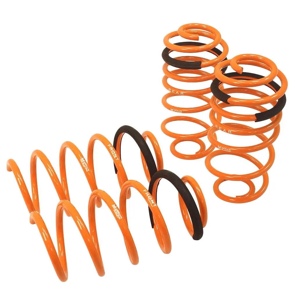 Megan Front/Rear Orange Street-Version Lowering Springs Kit For 12-20 Sonic T300 1