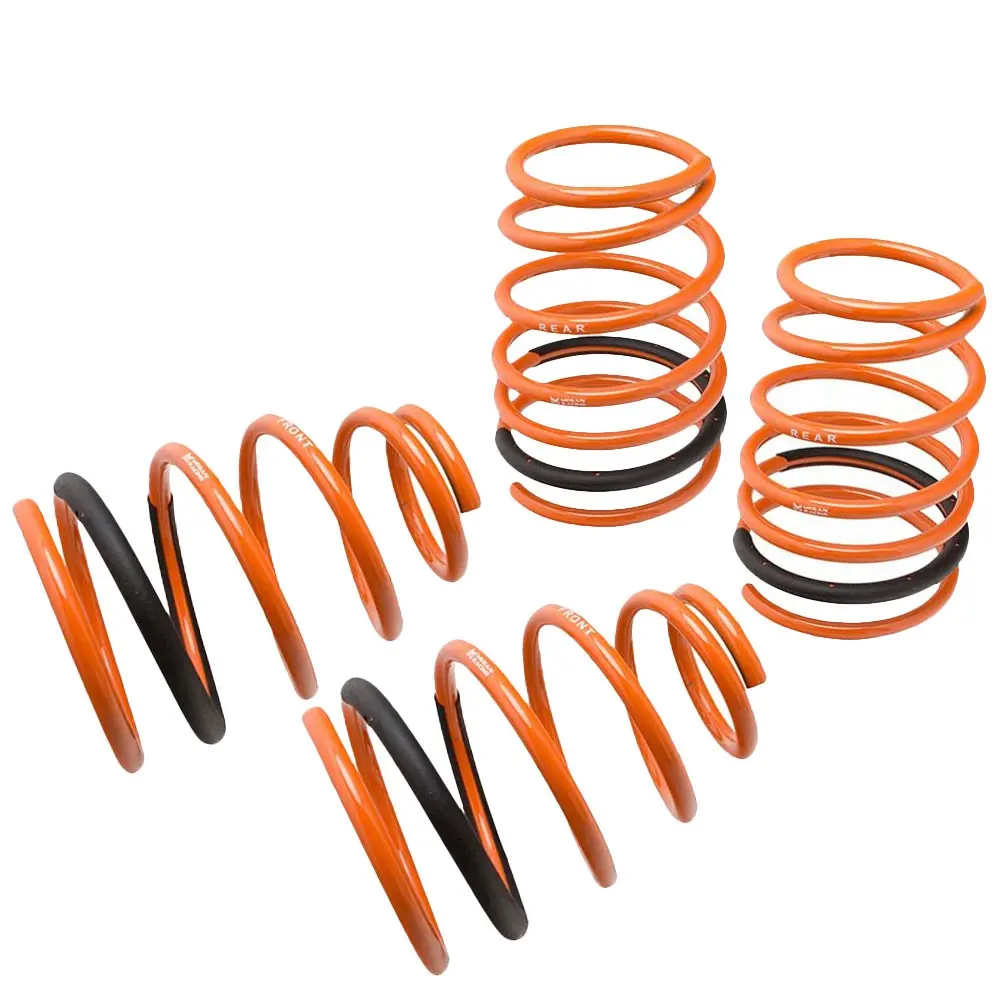 Megan Racing 4Pc Street-Version Orange Lowering Springs Kit For 95-99 Dodge Neon 1
