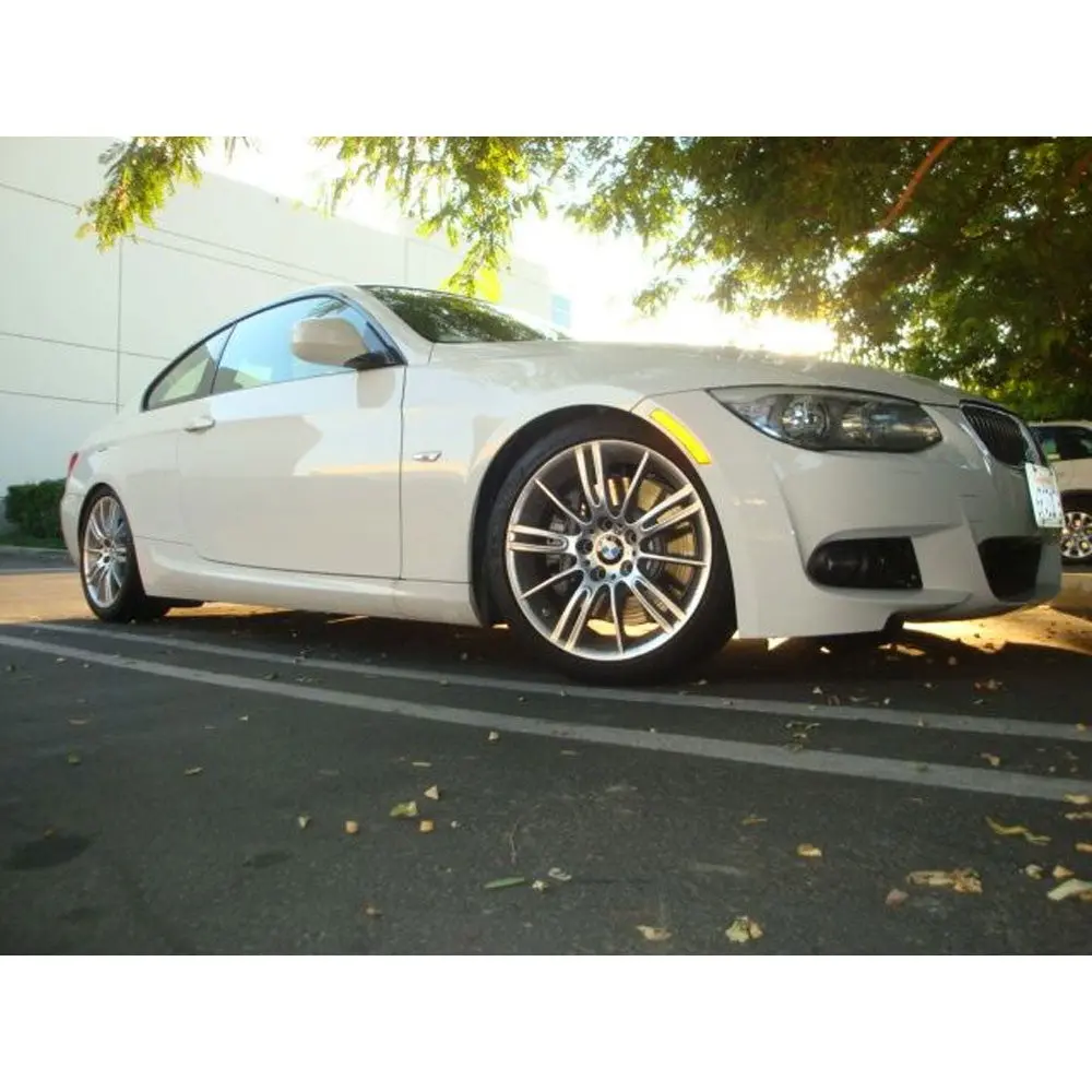 Megan Racing Front Rear Red Euro Lowering Springs Kit For 07-13 Bmw 3-Series E92 Coupe Rwd 2