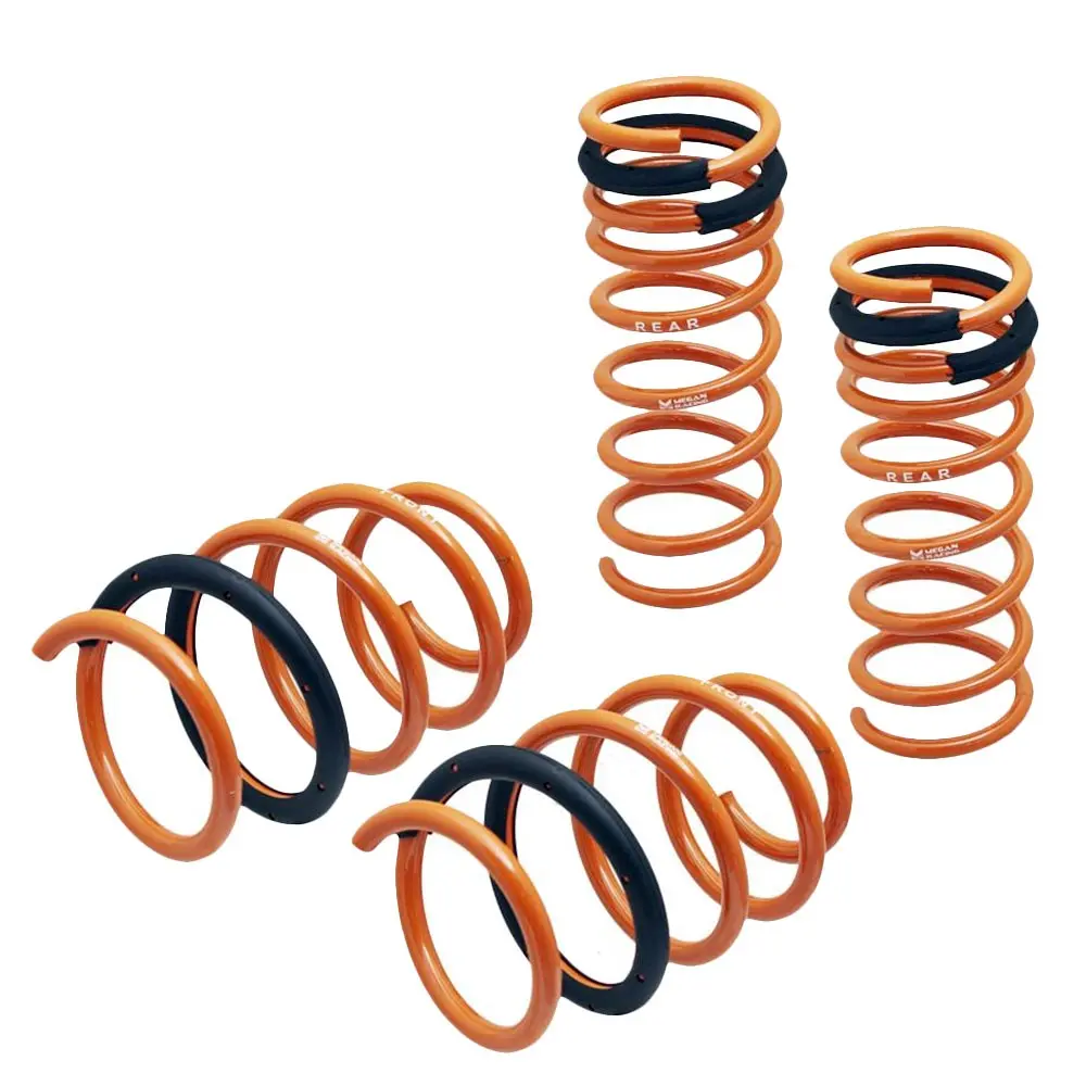 Megan Racing Orange Street-Version Coil Lowering Springs For 14-18 Ford Focus St 1