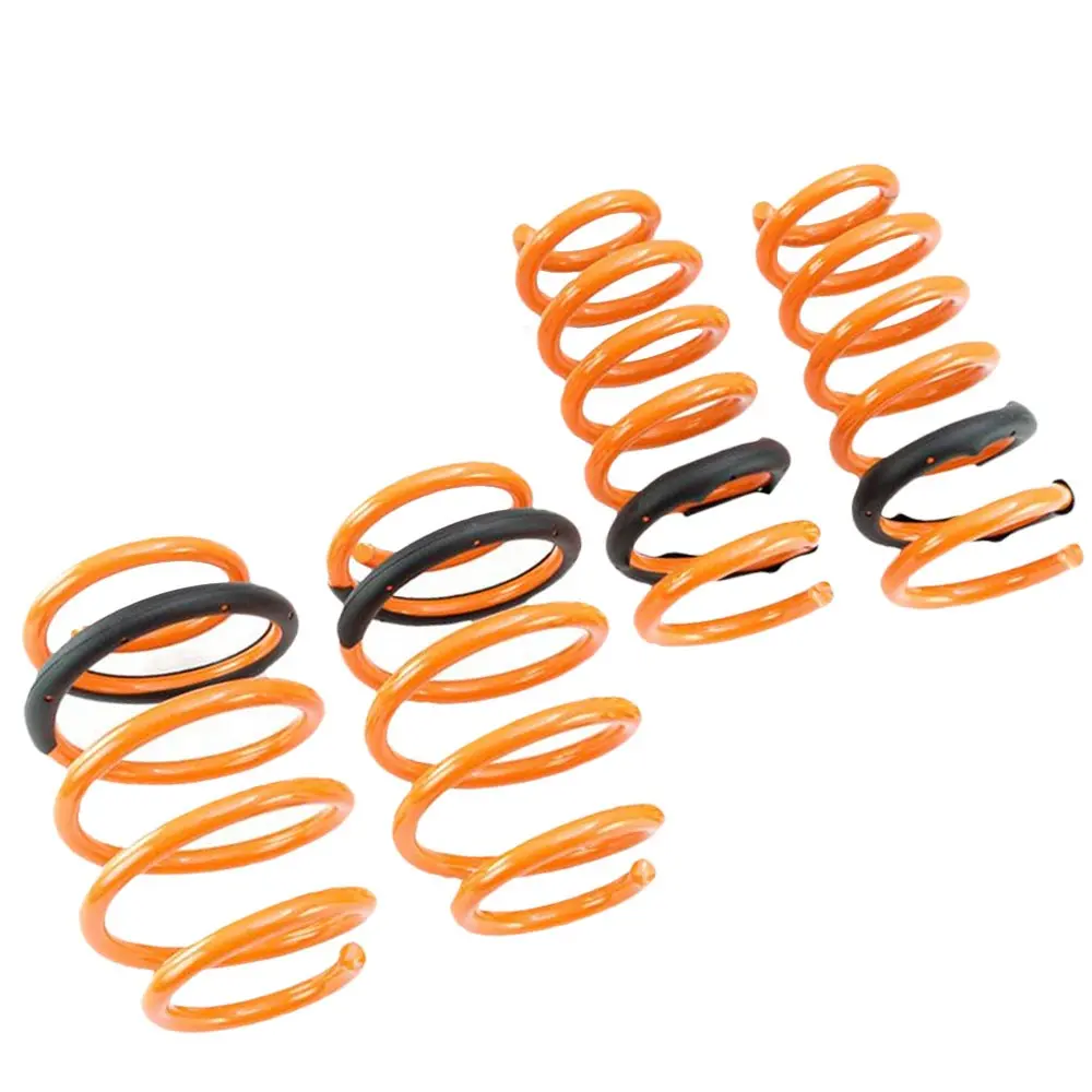 Megan 4Pcs Orange Street-Version Front/Rear Lowering Spring Kit For 09-19 Ford Flex 1