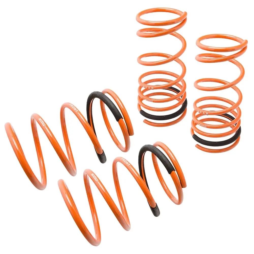 Megan Front/Rear Orange Street Lowering Springs Kit For 93-97 Probe/Mx6 2.0L L4 1