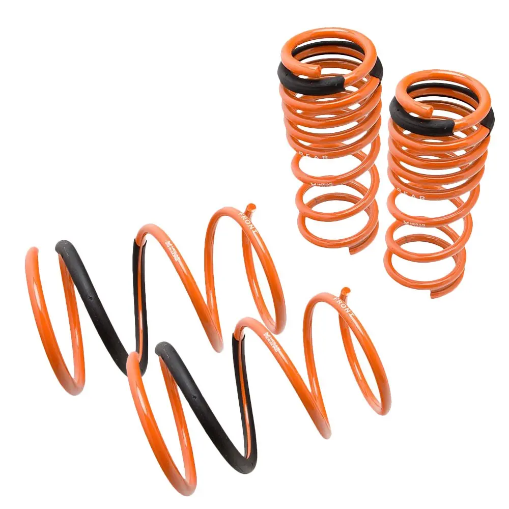 Megan Racing Orange Street-Version Coil Lowering Springs For 01-05 Civic 2Dr/4Dr 1