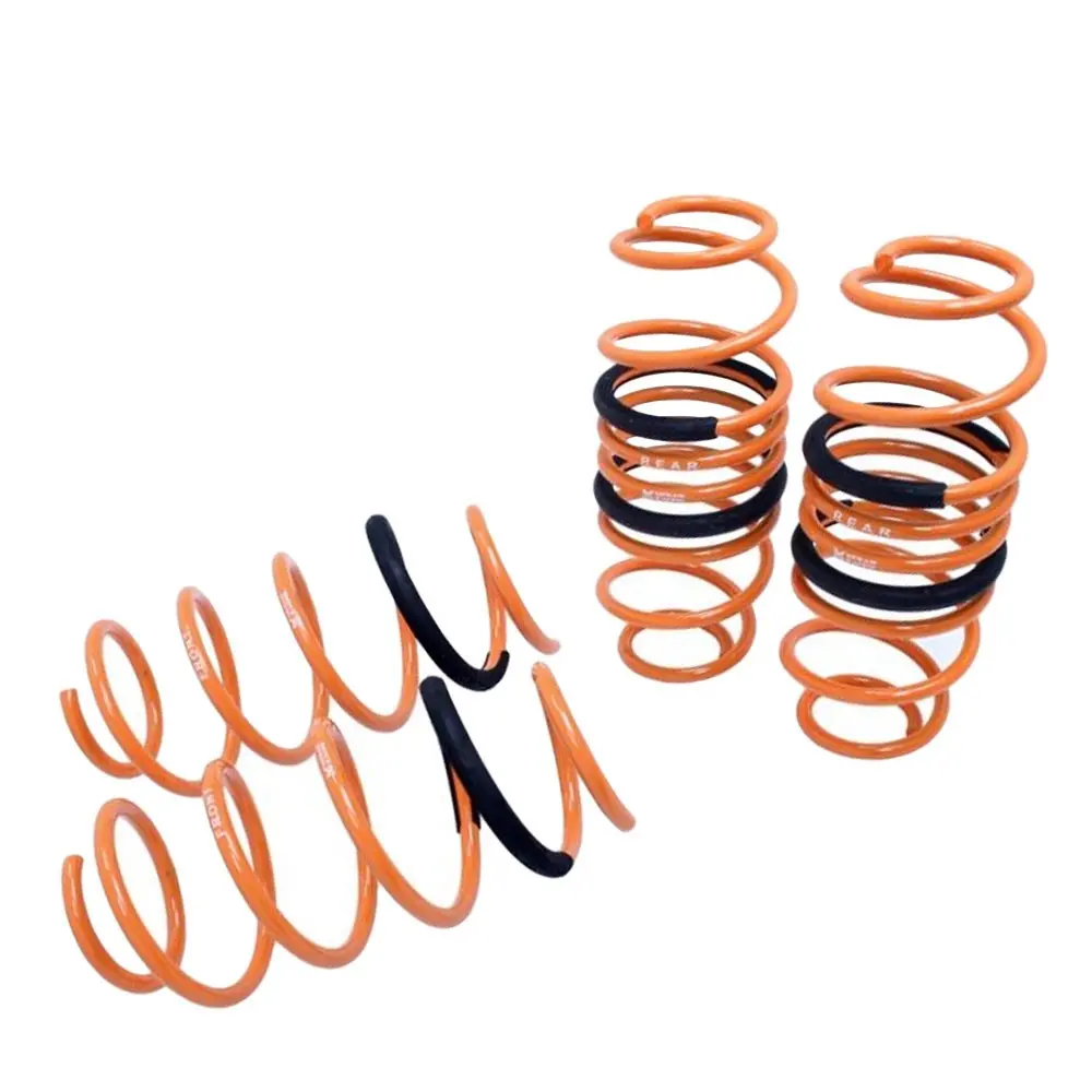 Megan 4Pcs Orange Street-Version Front/Rear Lowering Spring Kit For 15-20 Honda Fit (Gk) 1