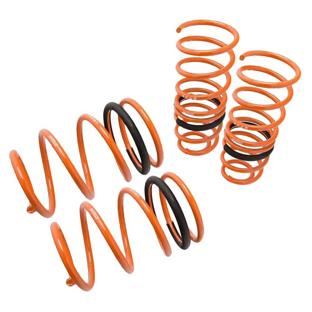 Megan Orange Street Lowering Springs Kit For 06-11 Kia Rio Jb/Hyundai Accent Mc 1