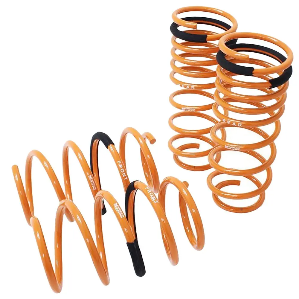 Megan Racing Orange Street-Version Coil Lowering Springs For 12-18 Veloster Fs 1