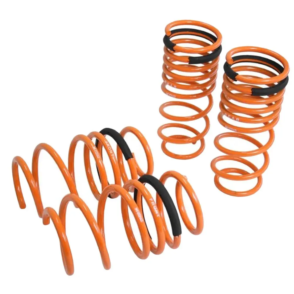 Megan Racing Front/Rear Orange Street Lowering Springs Kit For 08-13 Kia Soul Am 1