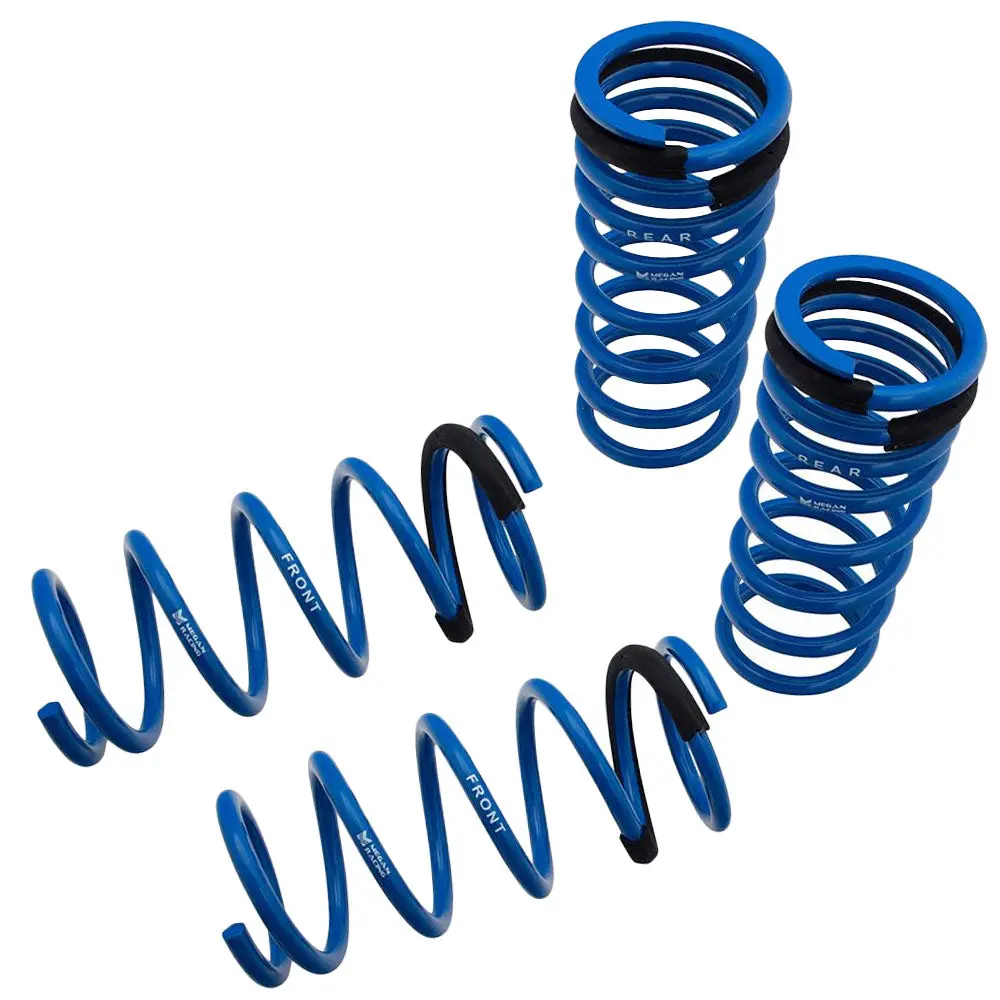 Megan Racing Blue Street-Version Coil Lowering Springs For 06-11 Gs S190 Rwd 1