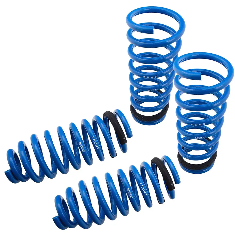 Megan Racing Blue Street-Version Coil Lowering Springs For 98-04 Gs Sereis S160 1