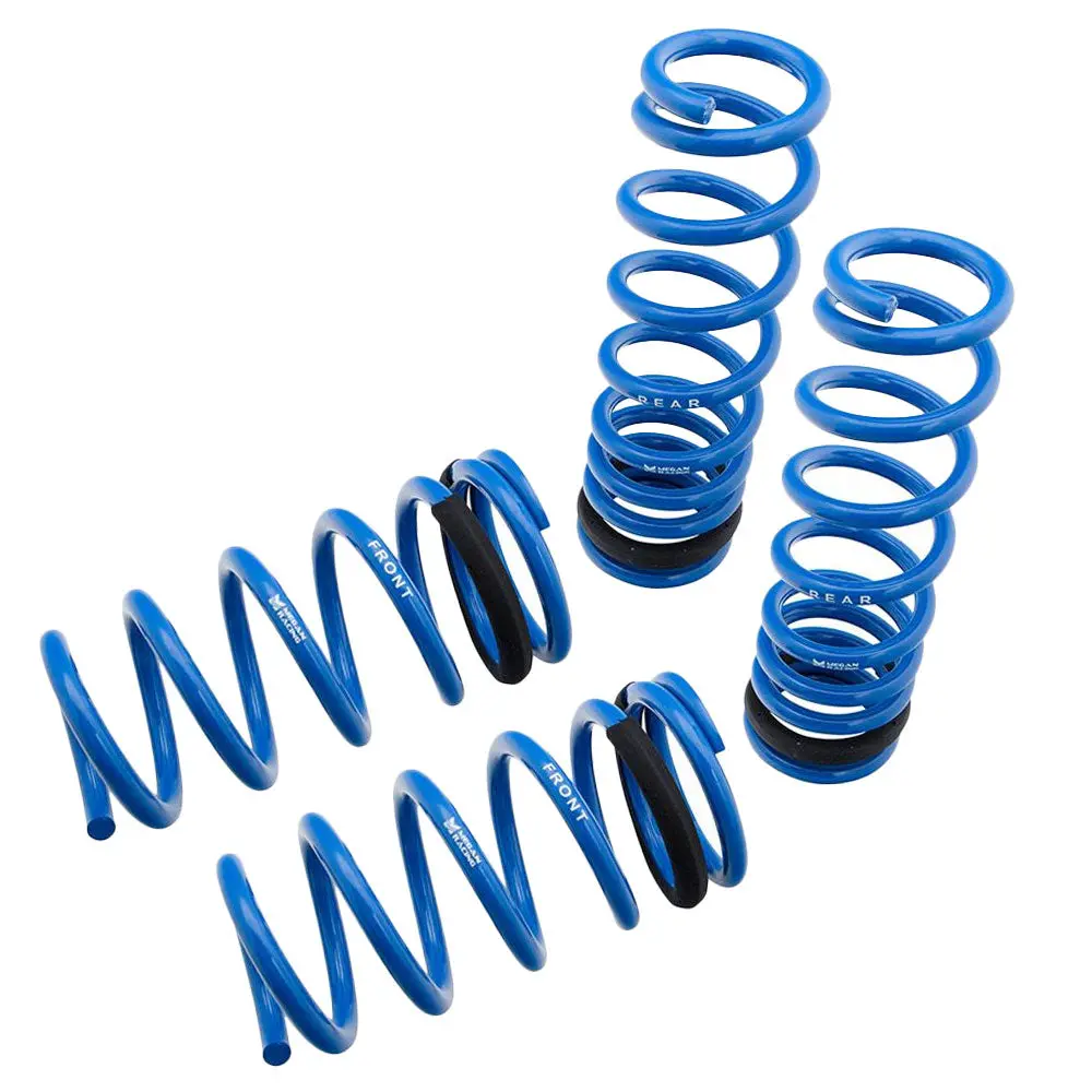 Megan 4Pcs Blue Street-Version Coil Lowering Spring For 15+ Rc200t/Rc300/Rc350 Rwd Xc10 1