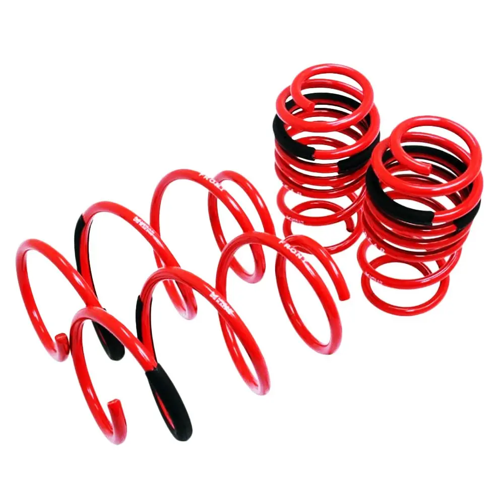 Megan 4Pcs Red Euro-Version Lowering Springs Kit For 13-19 Benz Cla250 Fwd C117 1