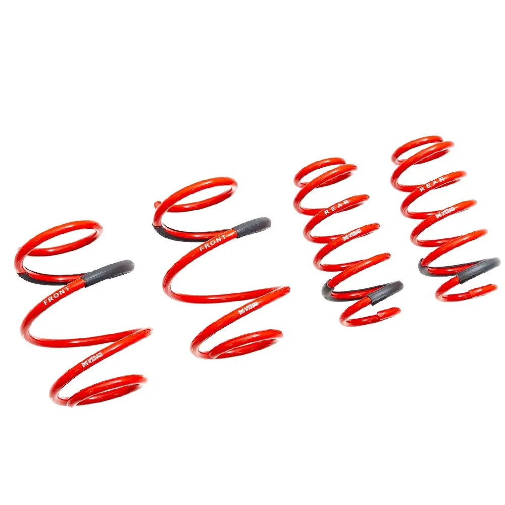 Megan Racing Red Street Lowering Springs Kit For 14-24 Mini Cooper F56 F57 3Rd Gen 1