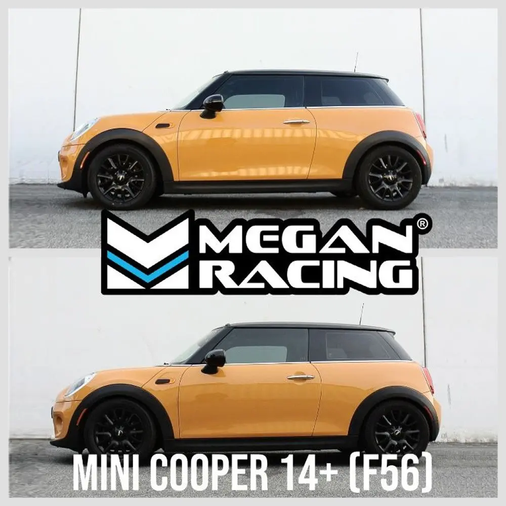 Megan Racing Red Street Lowering Springs Kit For 14-24 Mini Cooper F56 F57 3Rd Gen 2