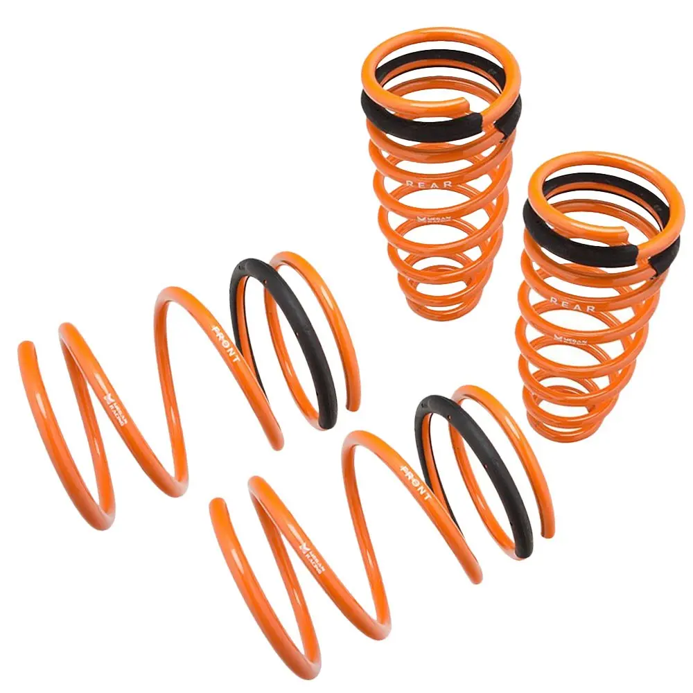 Megan Racing Orange Street-Version Coil Lowering Springs For 99-03 Galant L4 1