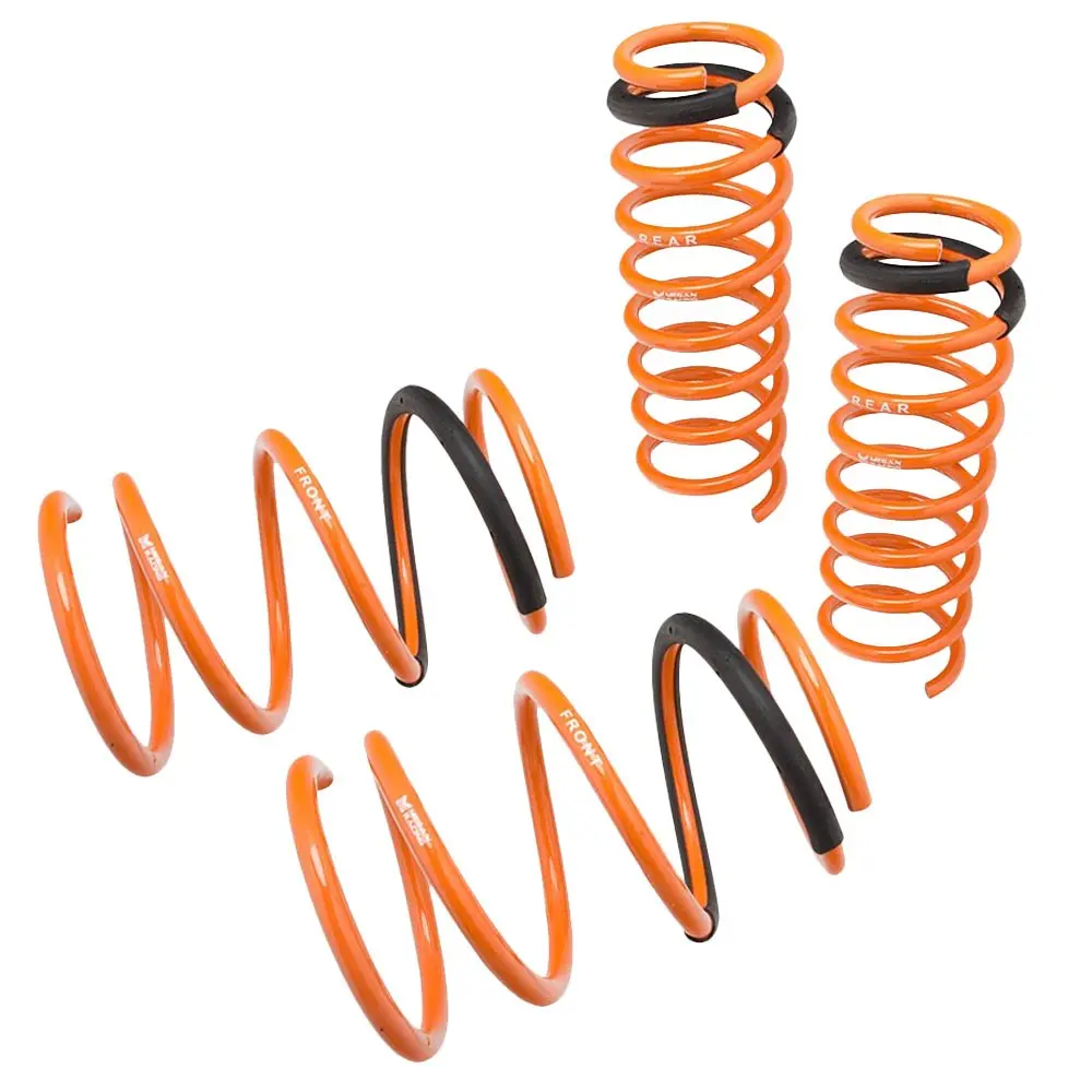 Megan  Orange 1" Drop Lowering Spring Coil Kit For 08-17 Mitsubishi Lancer Sedan 1