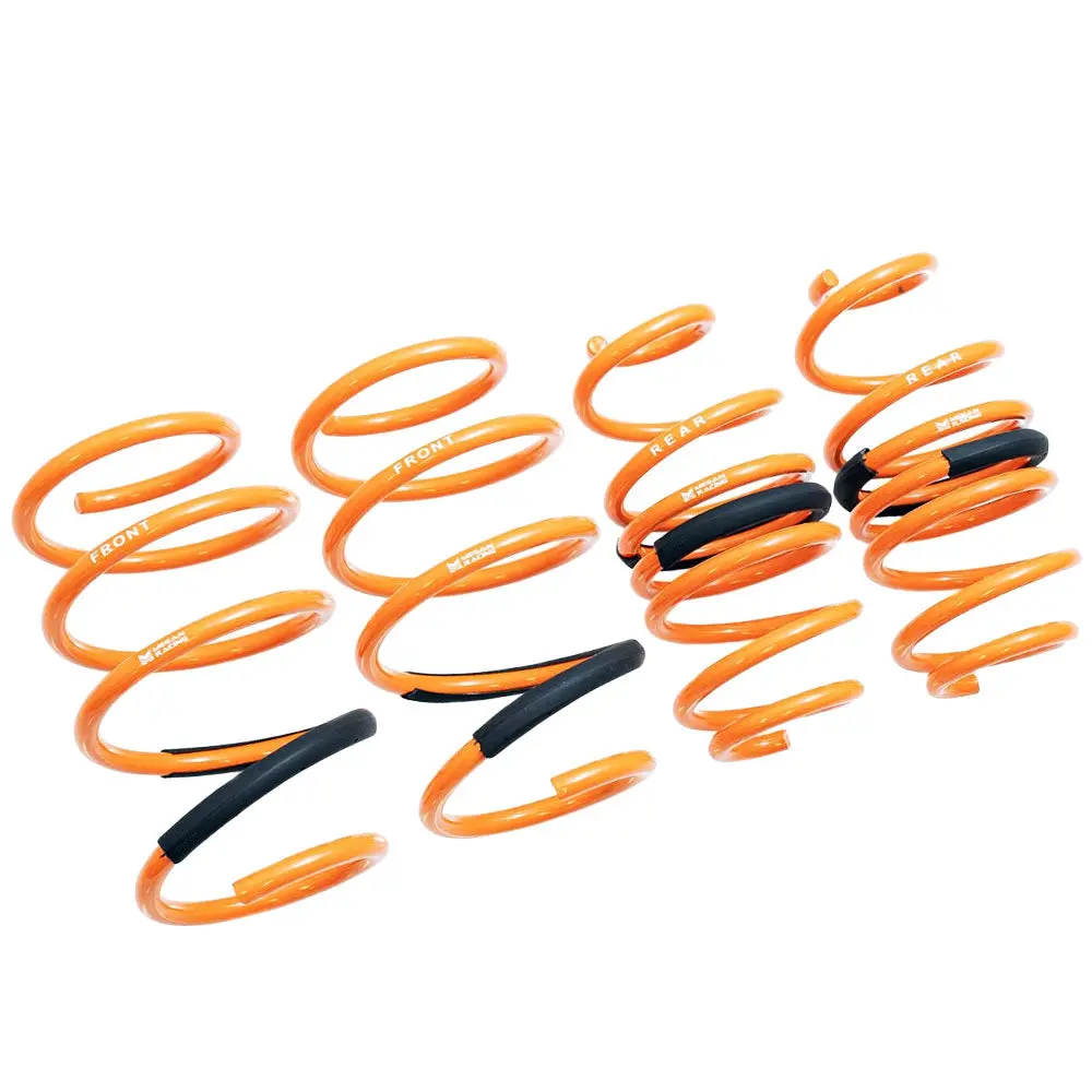 Megan Street-Version Orange Lowering Springs Kit For 19-25 Mazda 3 Hatchback Fwd (Bp) 1