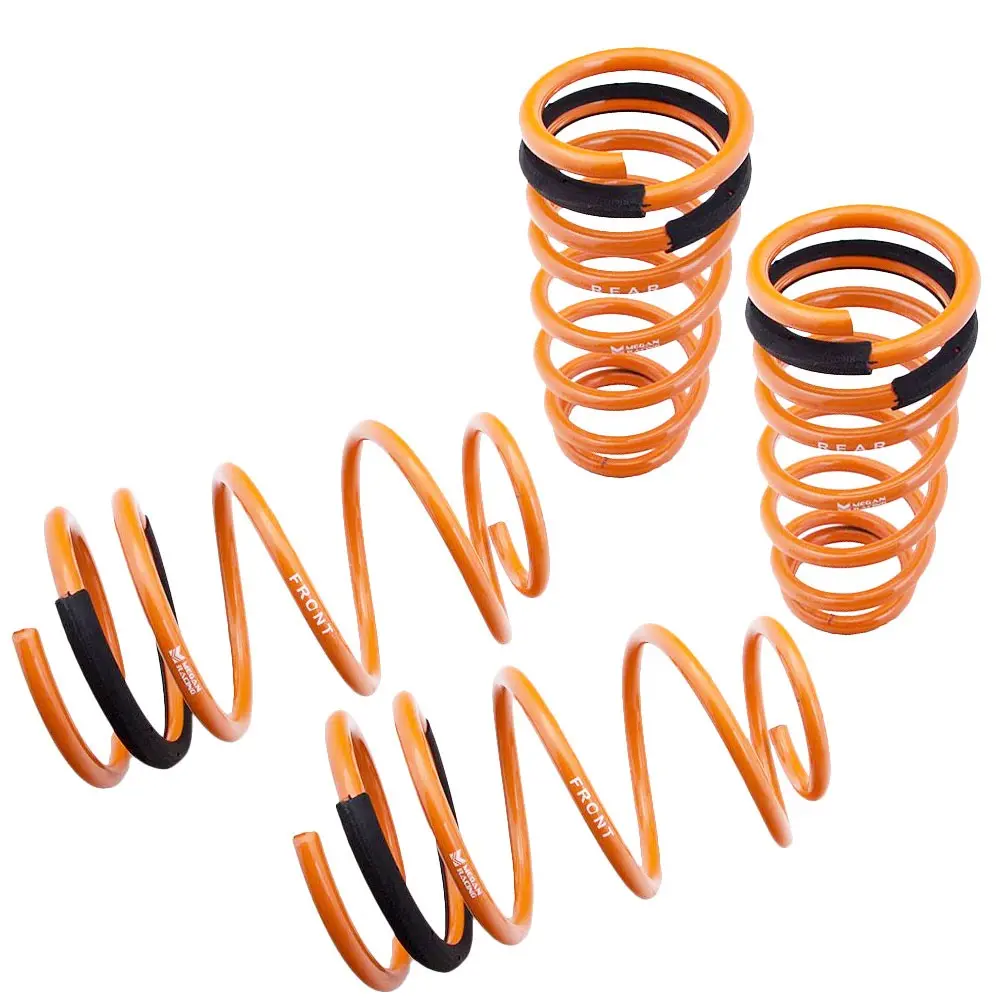 Megan Orange Street-Version 4Pcs Coil Lowering Springs For 00-06 Sentra B15 1