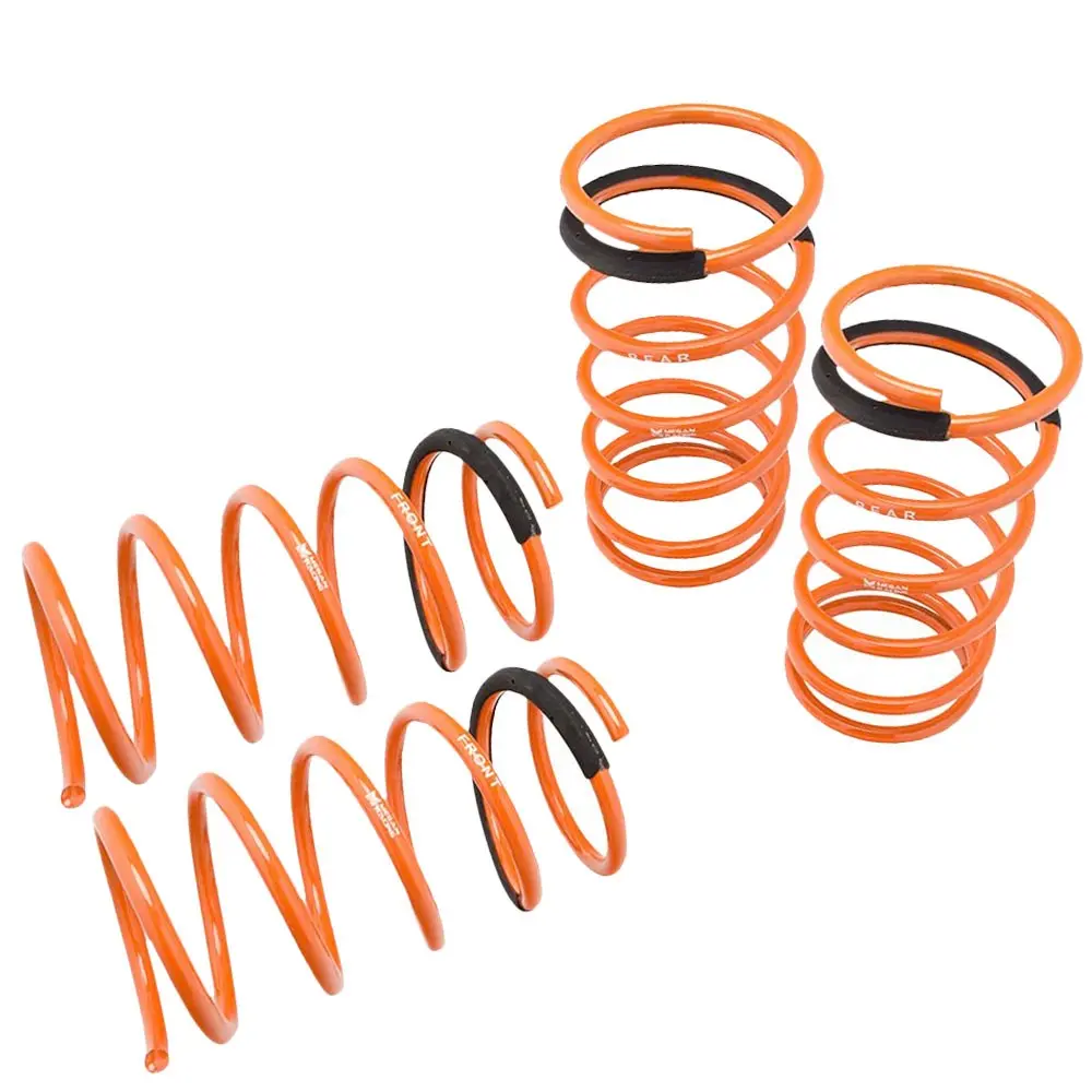 Megan Orange Street-Version 4Pcs Coil Lowering Springs Kit For 89-94 Sentra B13 1