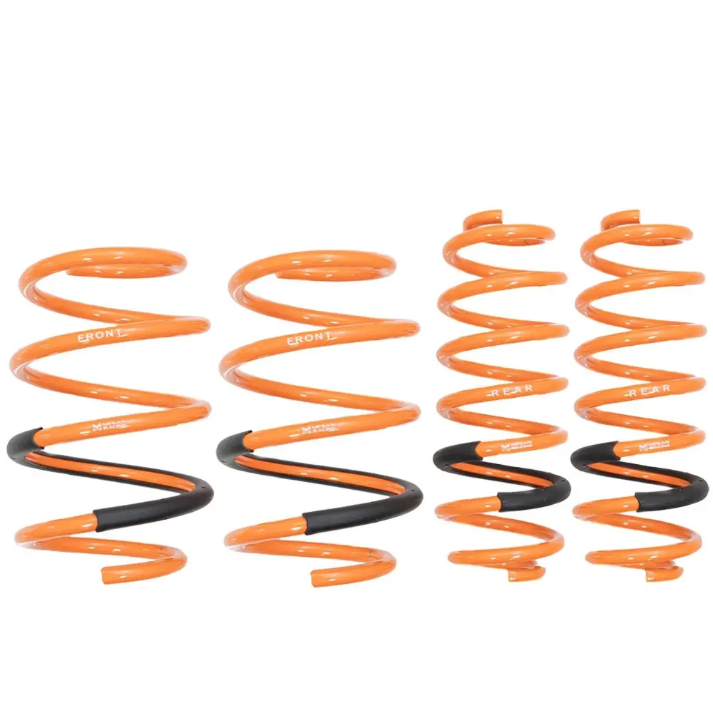 Megan 4Pcs Orange Street-Version Lowering Springs Kit For 25+ Toyota Camry (Xv80) 1