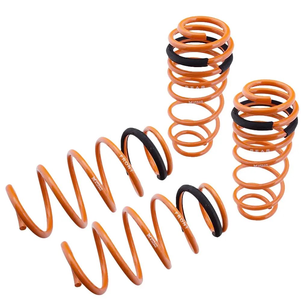 Megan Racing Orange Street Coil Lowering Springs For 07-16 Yaris Xp90 Xp130 1