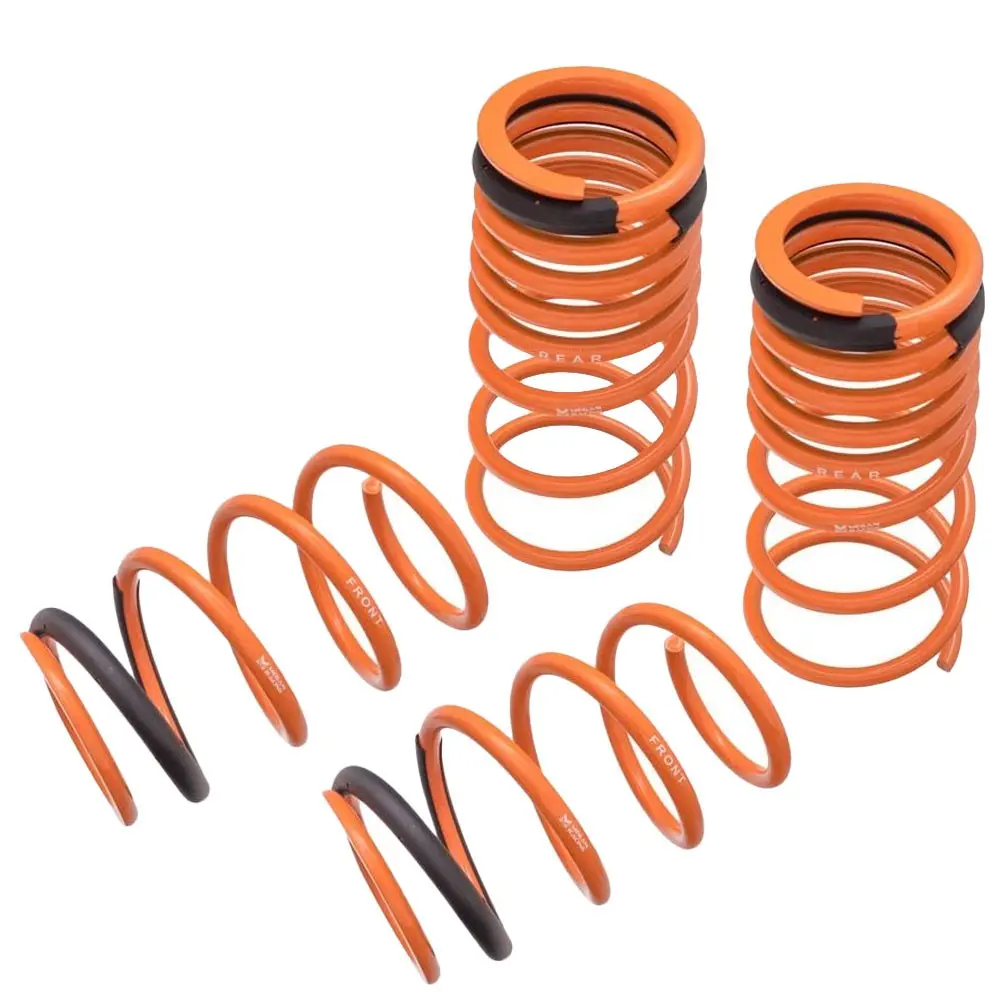 Megan Racing Orange Street-Version Coil Lowering Spring For 09-16 Venza Fwd Av10 1