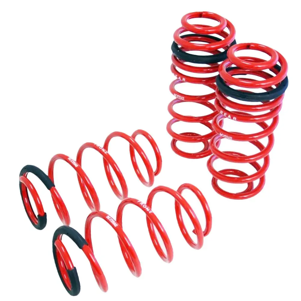 Megan Racing Red Euro-Version Coil Lowering Springs For 09-14 Volkswagen Gti Mk6 1