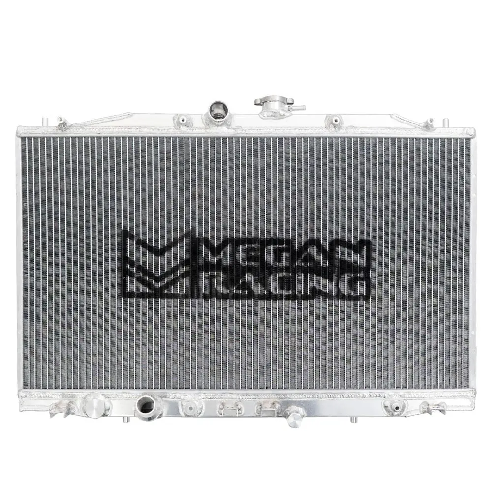 Megan Racing Aluminum Silver Front Direct Bolt-On Radiator For 04-08 Acura Tsx Cl9 At/Mt Mr-Rt-Atsx04 1
