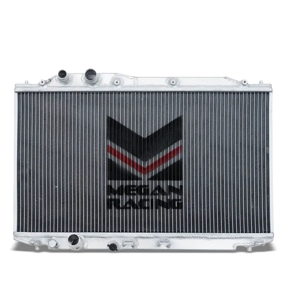 Megan Racing High Performance Aluminum 2-Row Radiator For 06-11 Honda Civic Mt 1