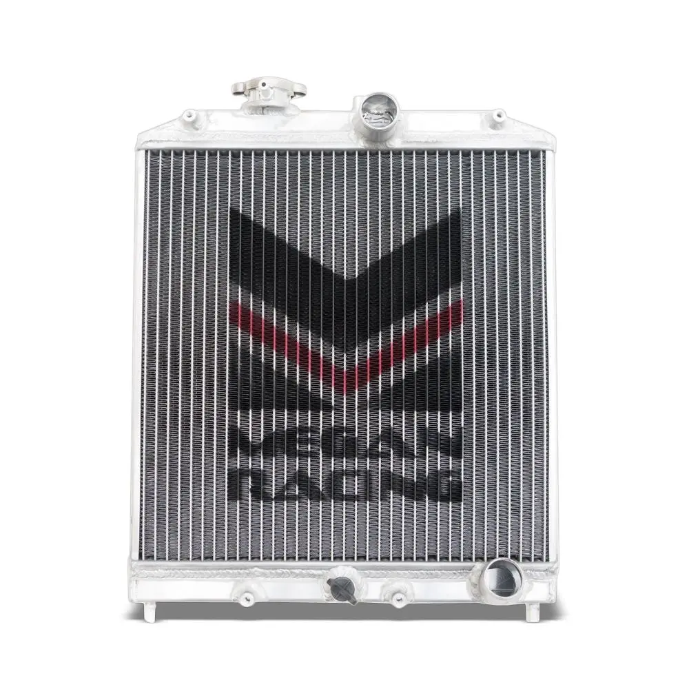Megan Performance Aluminum 2-Row Radiator For 92-00 Civic D15 D16 B16 B18 1.5/1.6/1.8 (Manual) 1