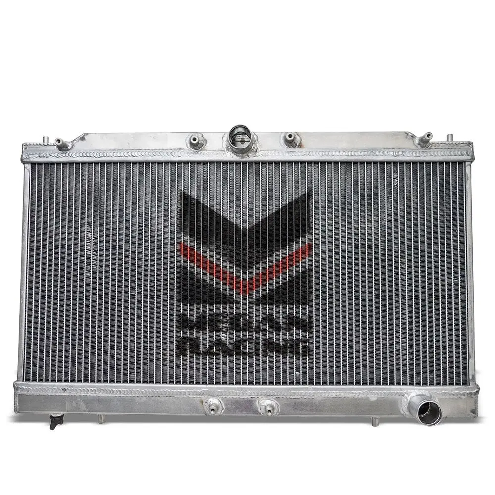 Megan Racing Oe Style 2-Row Aluminum Radiator For 95-99 Eclipse 2.0T Mt 1