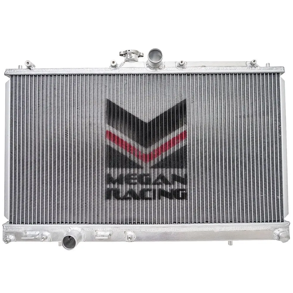 Megan Aluminum 2-Row Front Radiator For 03-07 Lancer Evolution Evo Viii/Ix Mt 1