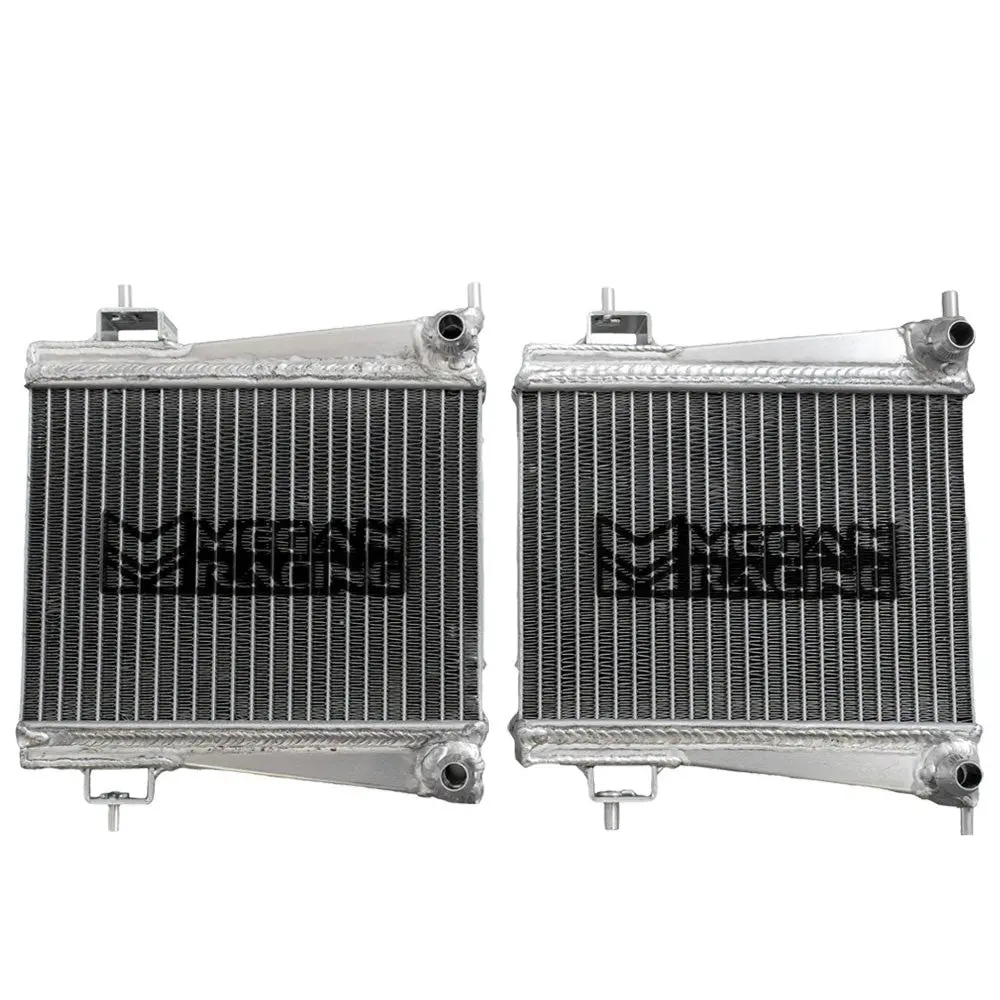 Megan Dual Row Left & Right Side Auxiliary Radiators For 20-26 Toyota Gr Supra B48/B58 (J29/Db) 1