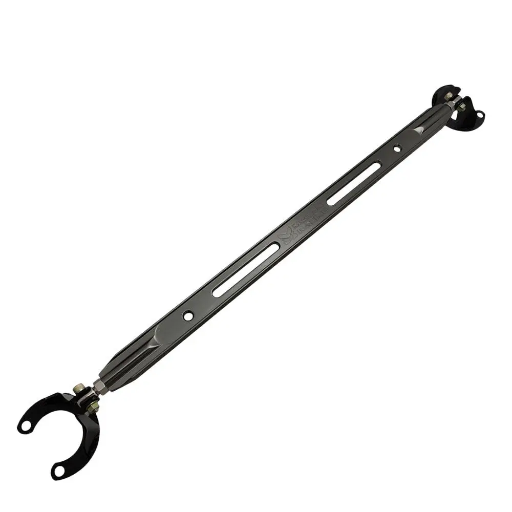 Megan Racing Gunmetal Front Upper Strut Tower Brace Bar For 90-97 Accord Cd 1