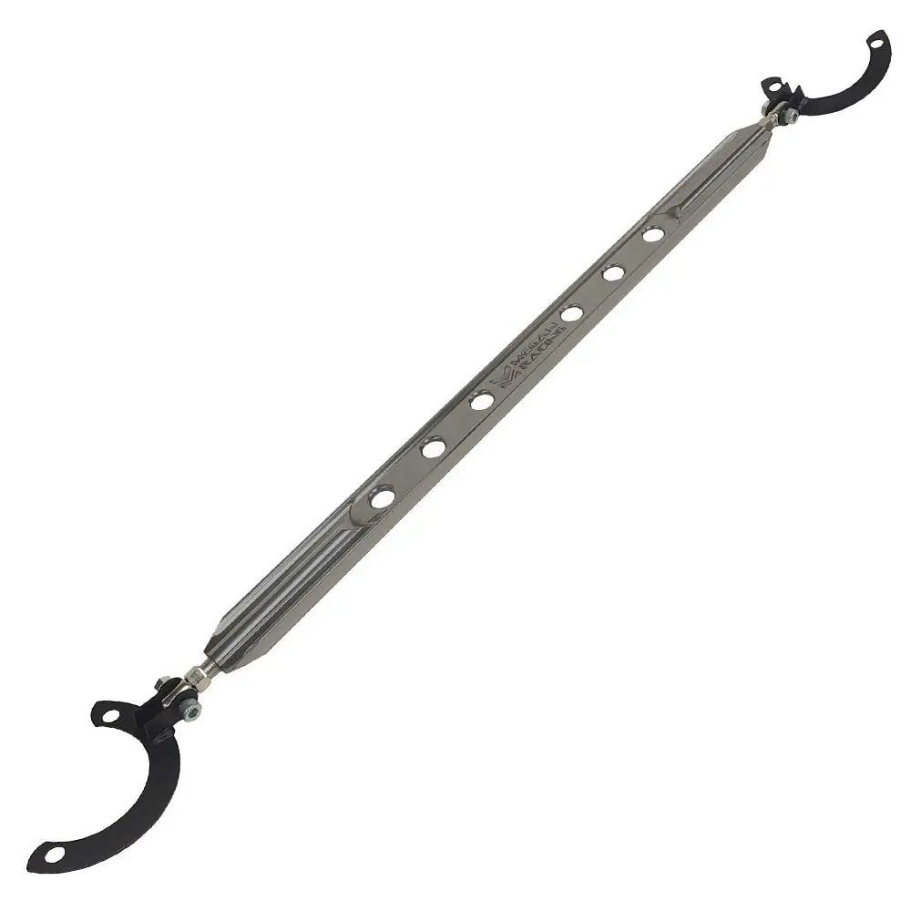 Megan Racing Rear Upper Gunmetal Race Spec Strut Bar For 1990-1997 Honda Accord 1
