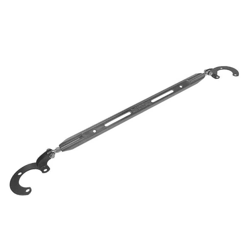 Megan Front Upper Gunmetal Race Spec Strut Bar For 98-02 Honda Accord (Cg 6Th Gen) 1