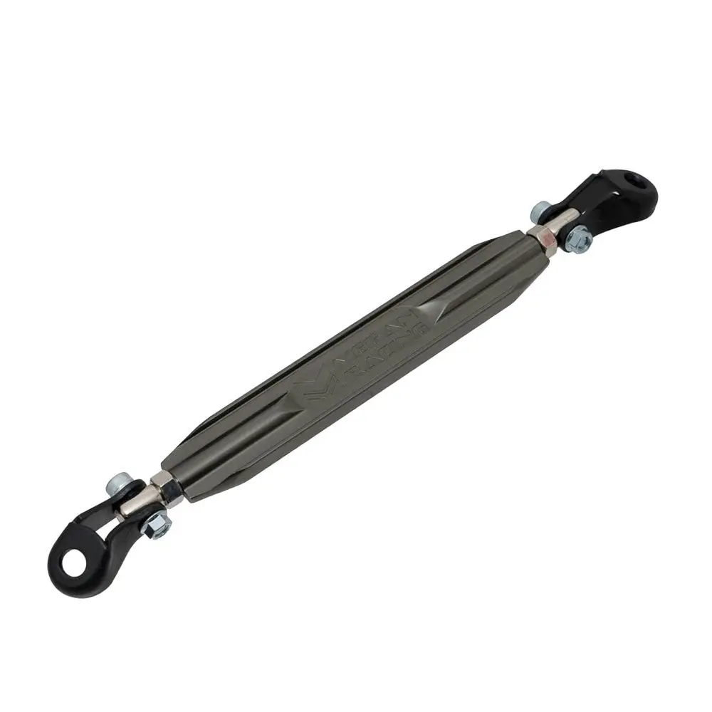 Megan Racing Gunmetal Rear Lower Strut Tower Brace Bar For 02-06 Rsx/01-05 Civic 1