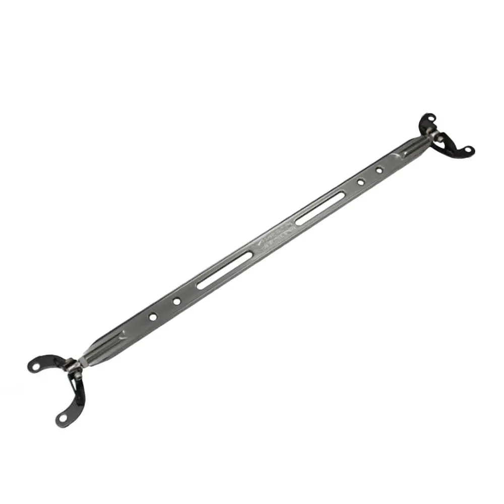 Megan Racing Gunmetal Race Spec Rear Upper Strut Tower Bar For 01-05 Civic 2/4Dr 1