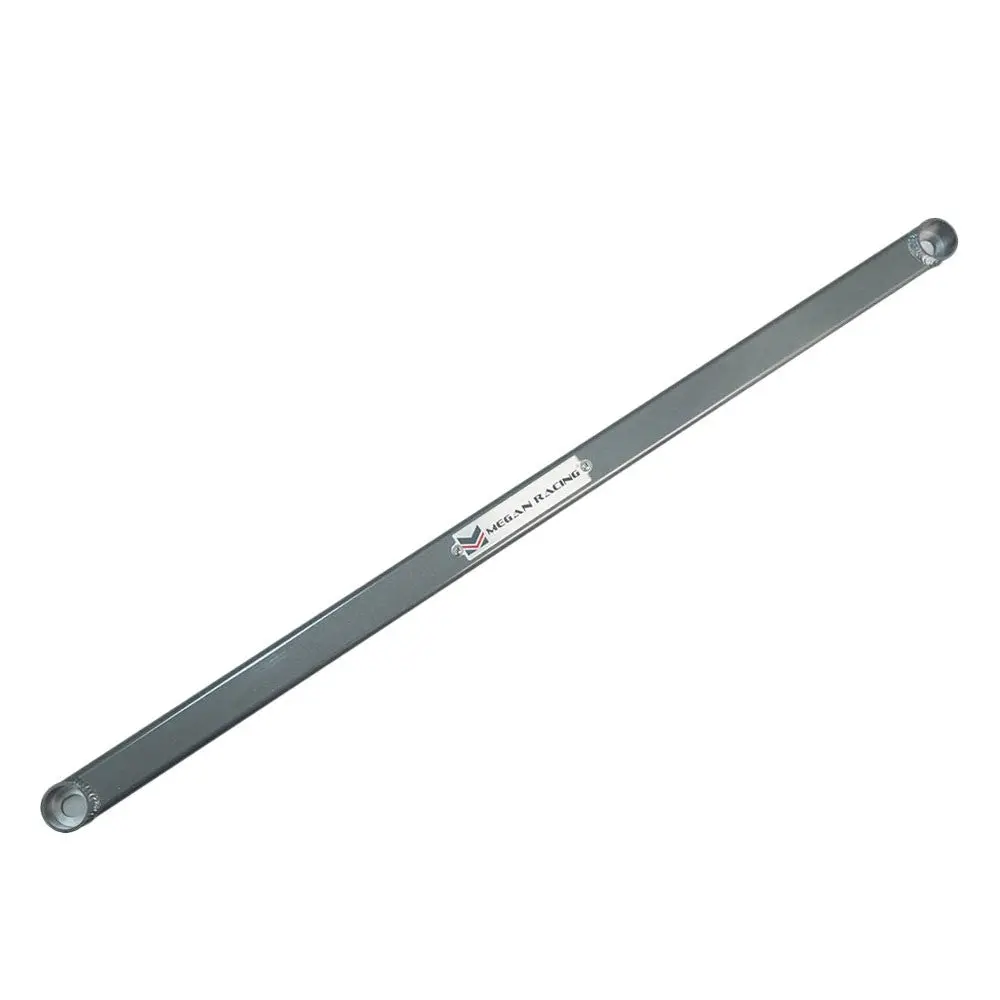 Megan Racing Front Lower Gunmetal Race Spec Strut Bar For 06-11 Honda Civic 1