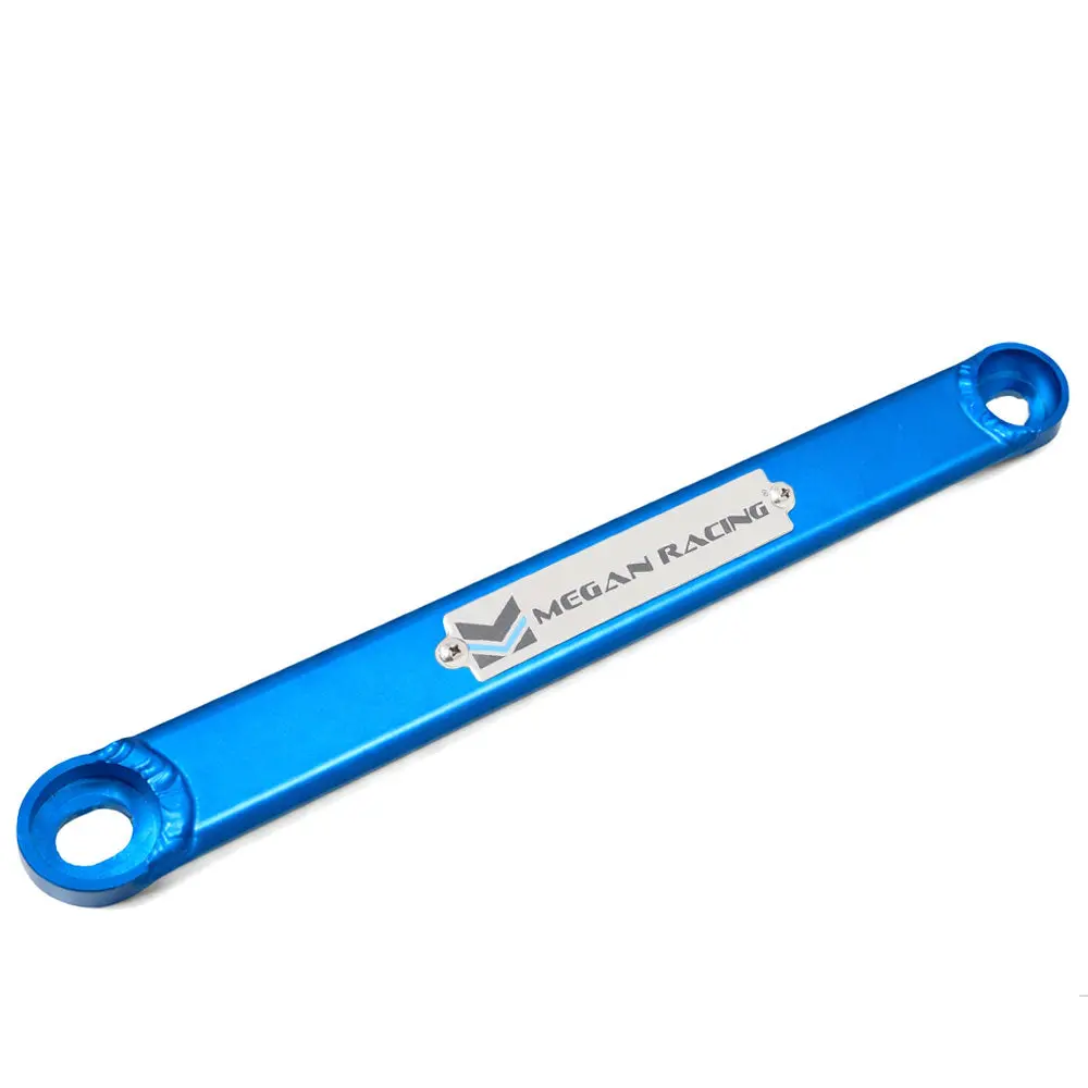 Megan Rear Lower Blue Race Tower Brace Strut Bar For Honda 06-11 Civic 2Dr & 4Dr 1