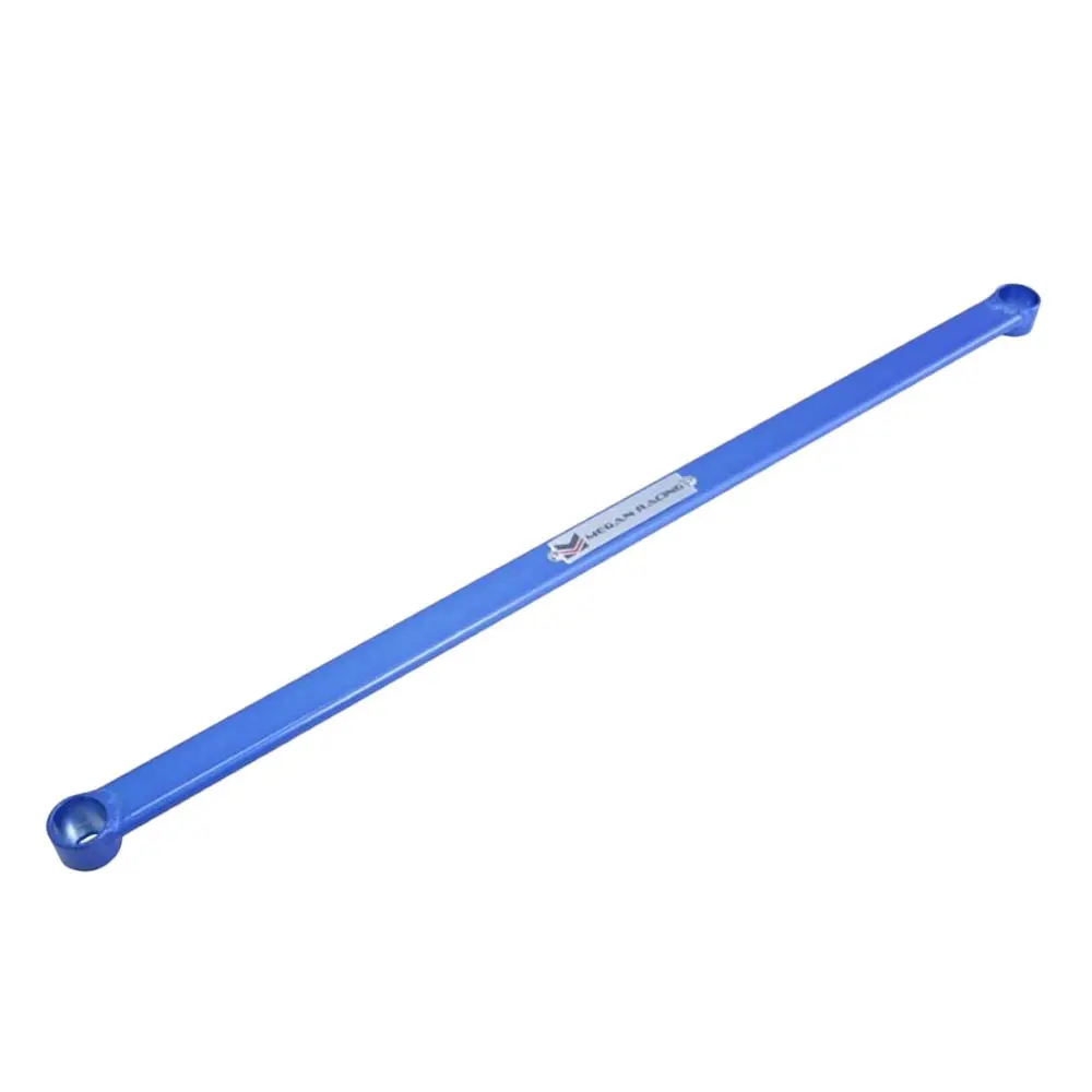 Megan Racing Front Lower Blue Race Spec Strut Bar For 13-22 Ilx/12-15 Civic 4Dr 1