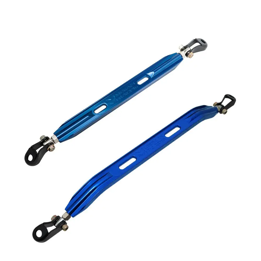Megan Racing Blue [Rear Upper/Rear Lower] Strut Tower Brace Bar For 96-00 Honda Civic 6Th Gen 1