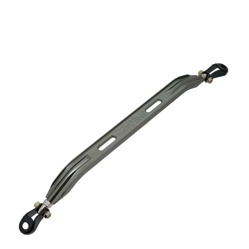 Megan Gunmetal Front Lower Strut Tower Brace Bar For 90-01 Integra/88-00 Civic 1