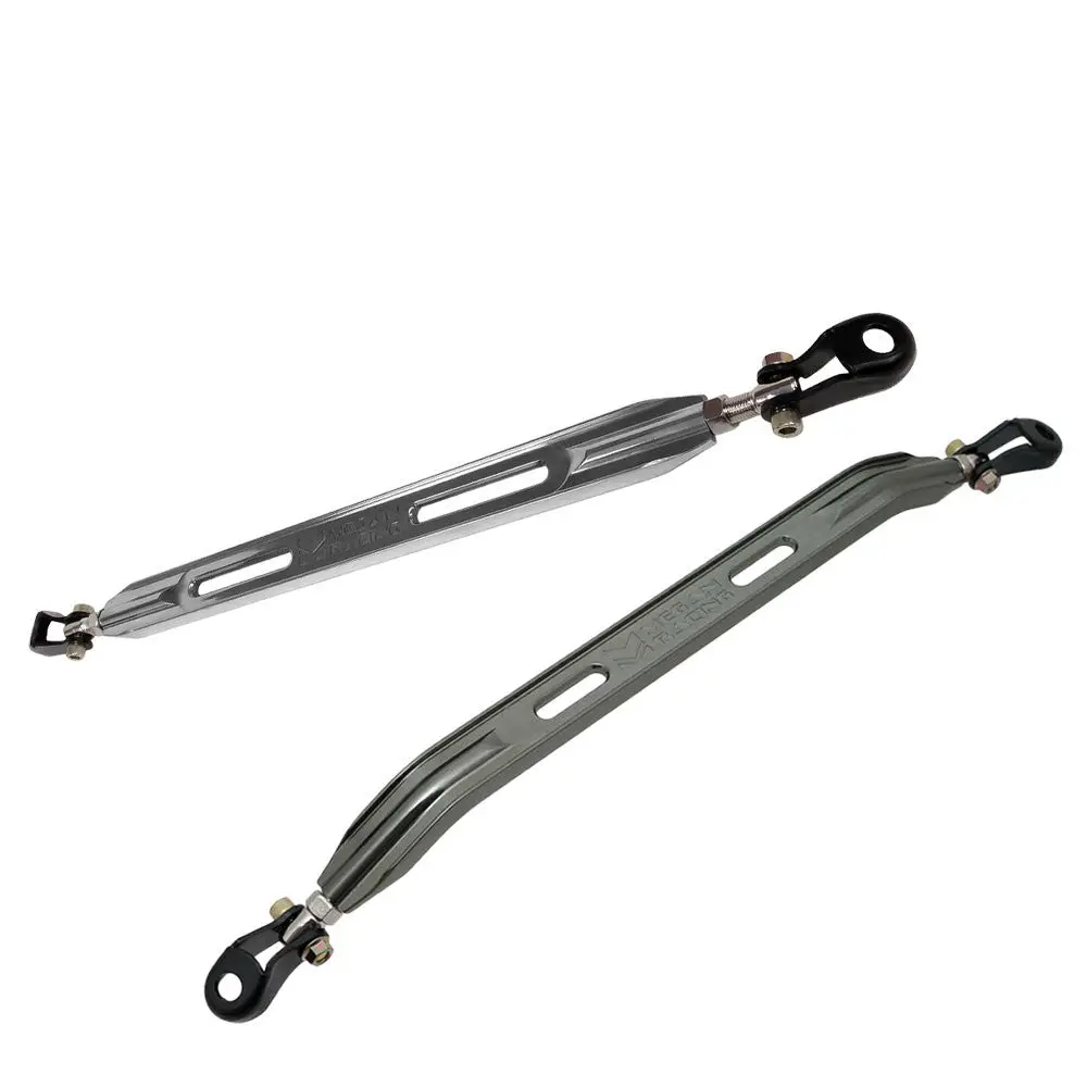 Megan Gunmetal Front Lower/Rear Lower Strut Bar For 90-01 Integra/88-95 Civic 1