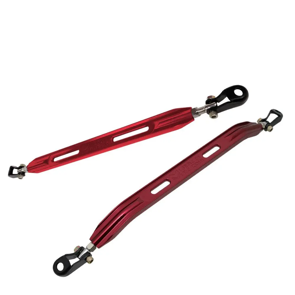 Megan Red Front Lower/Rear Lower Strut Brace Bar For 90-01 Integra/88-95 Civic 1