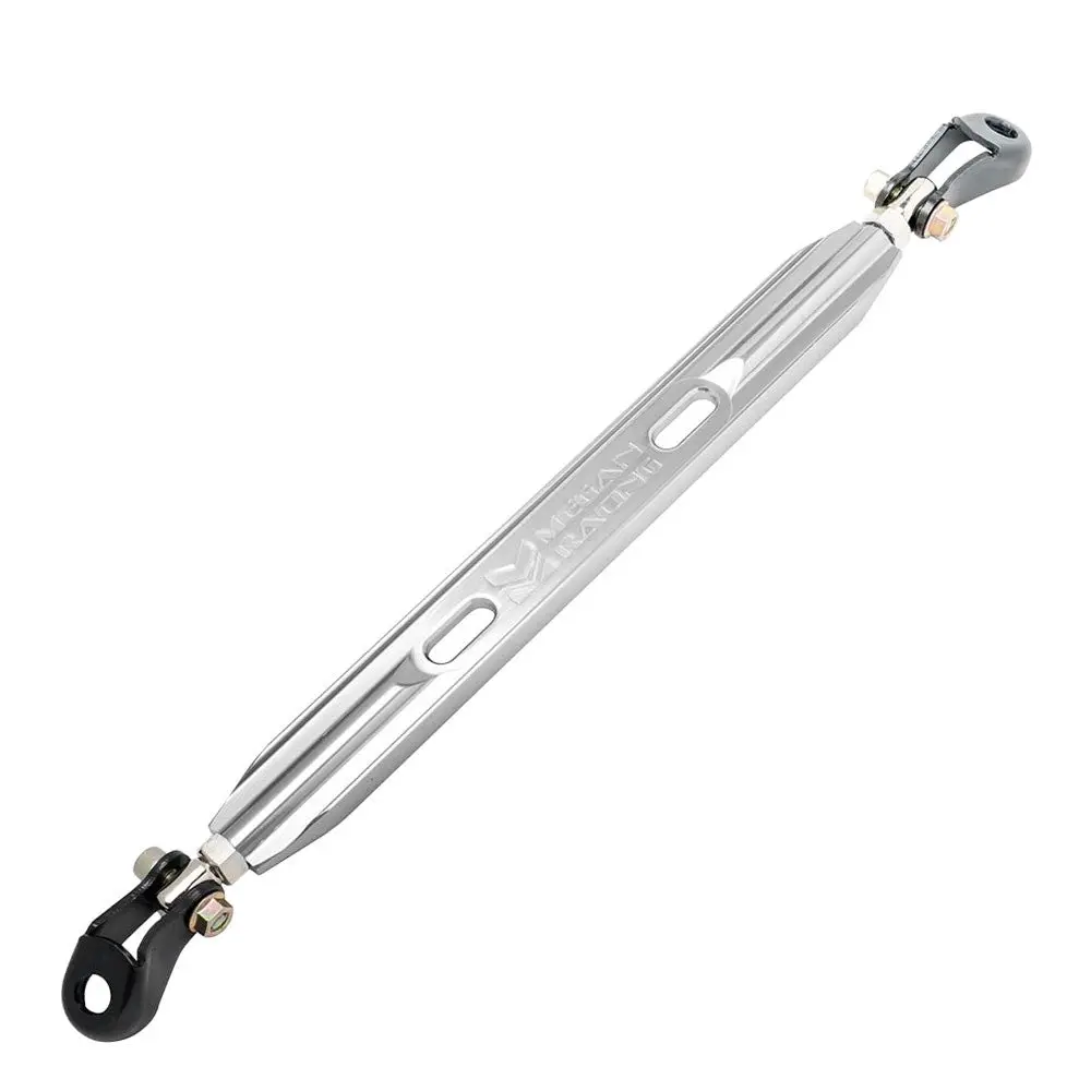 Megan Polish Rear Lower Strut Tie Bar Brace For 96-00 Civic Ej Em Coupe Sedan Hb 1