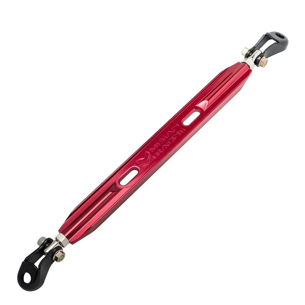 Megan Red Rear Lower Strut Tie Bar Brace For 96-00 Civic Ej Em Coupe Sedan Hb 1