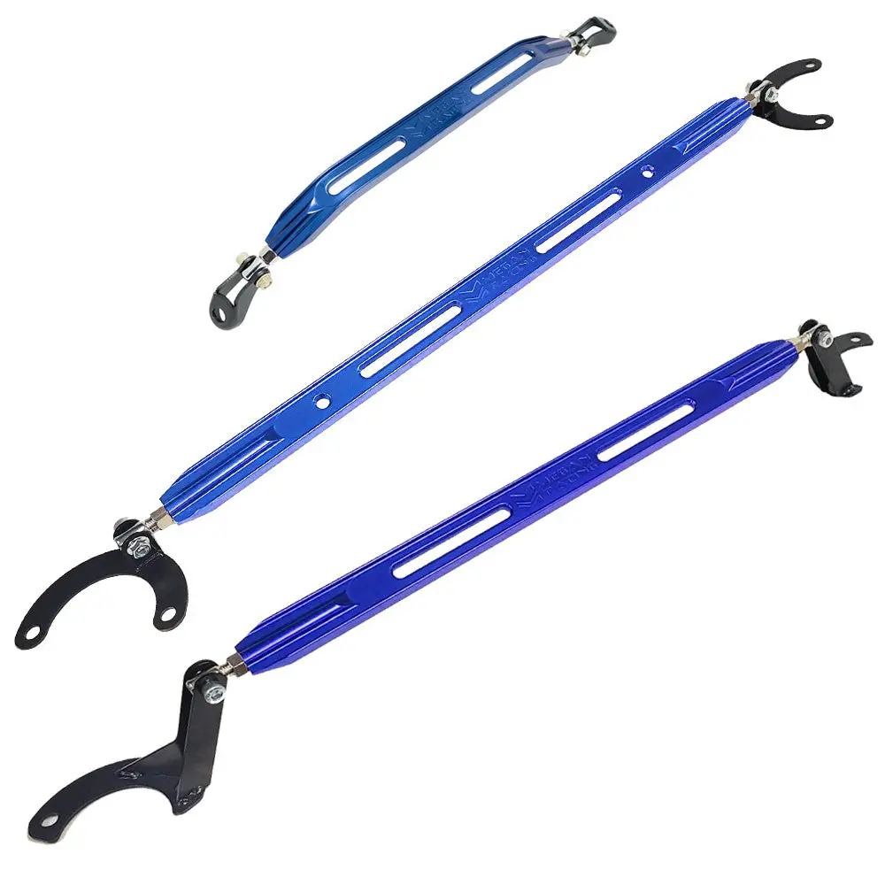 Megan Blue Front & Rear Upper+Rear Lower Strut Tower Bar For 92-96 Prelude 1