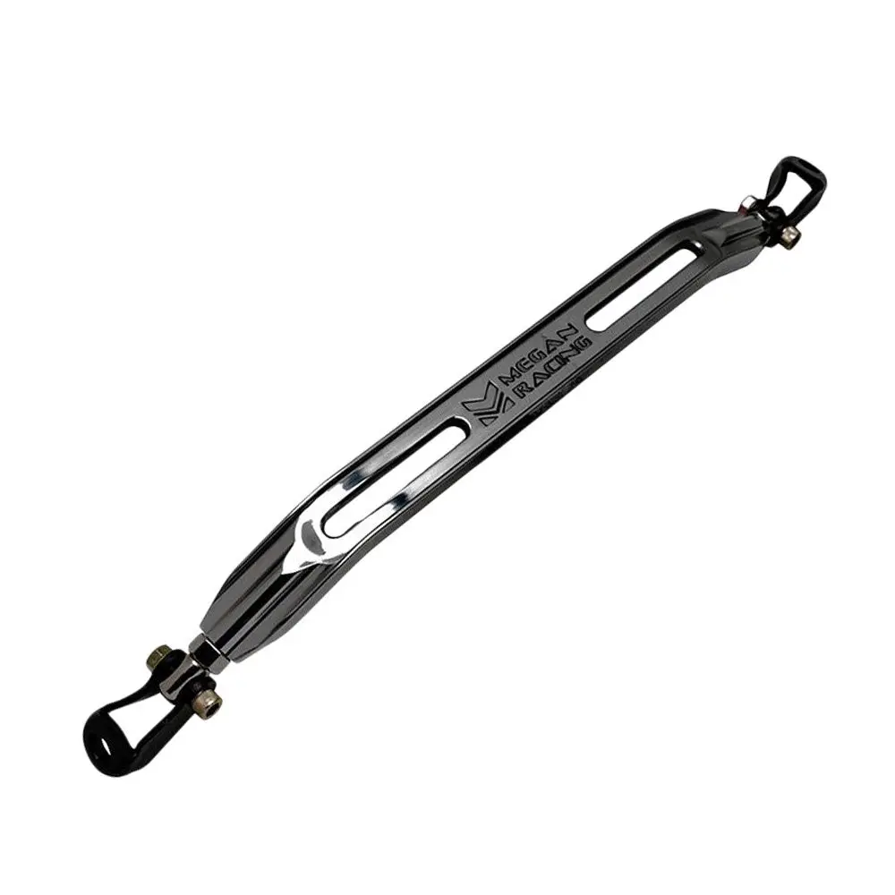 Megan Racing Gunmetal Rear Lower Strut Tower Brace Bar For 92-96 Honda Prelude 1